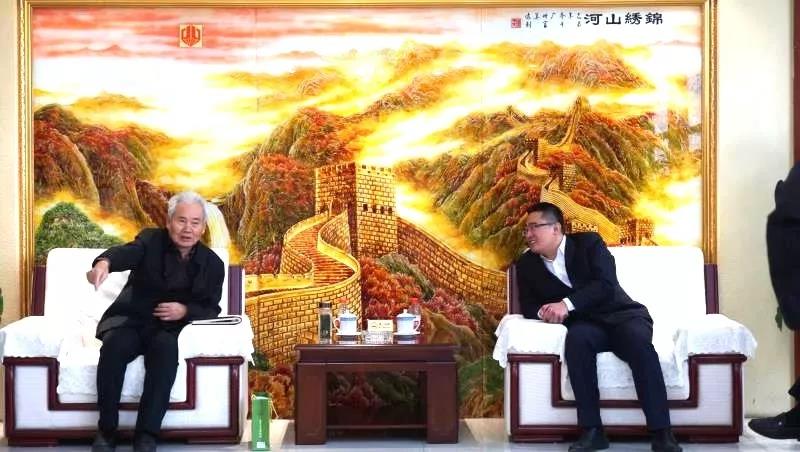全国工商联冶金商会赵喜子会长等主要领导专程对我集团经济运行情况进行深入调研